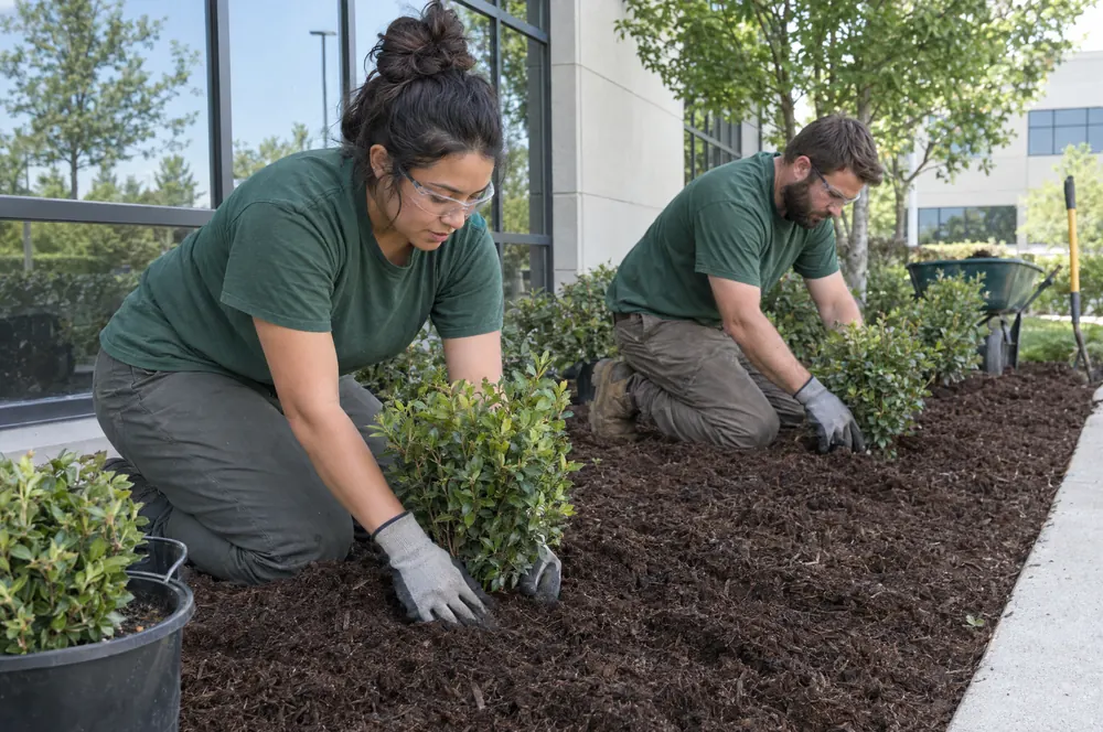 Seasonal landscaping crew whose payroll and class codes drive workers' comp